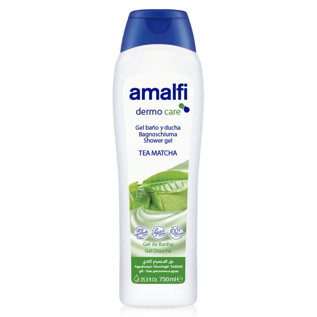 AMALFI MATCHA TEA SHOWER GEL 750ML