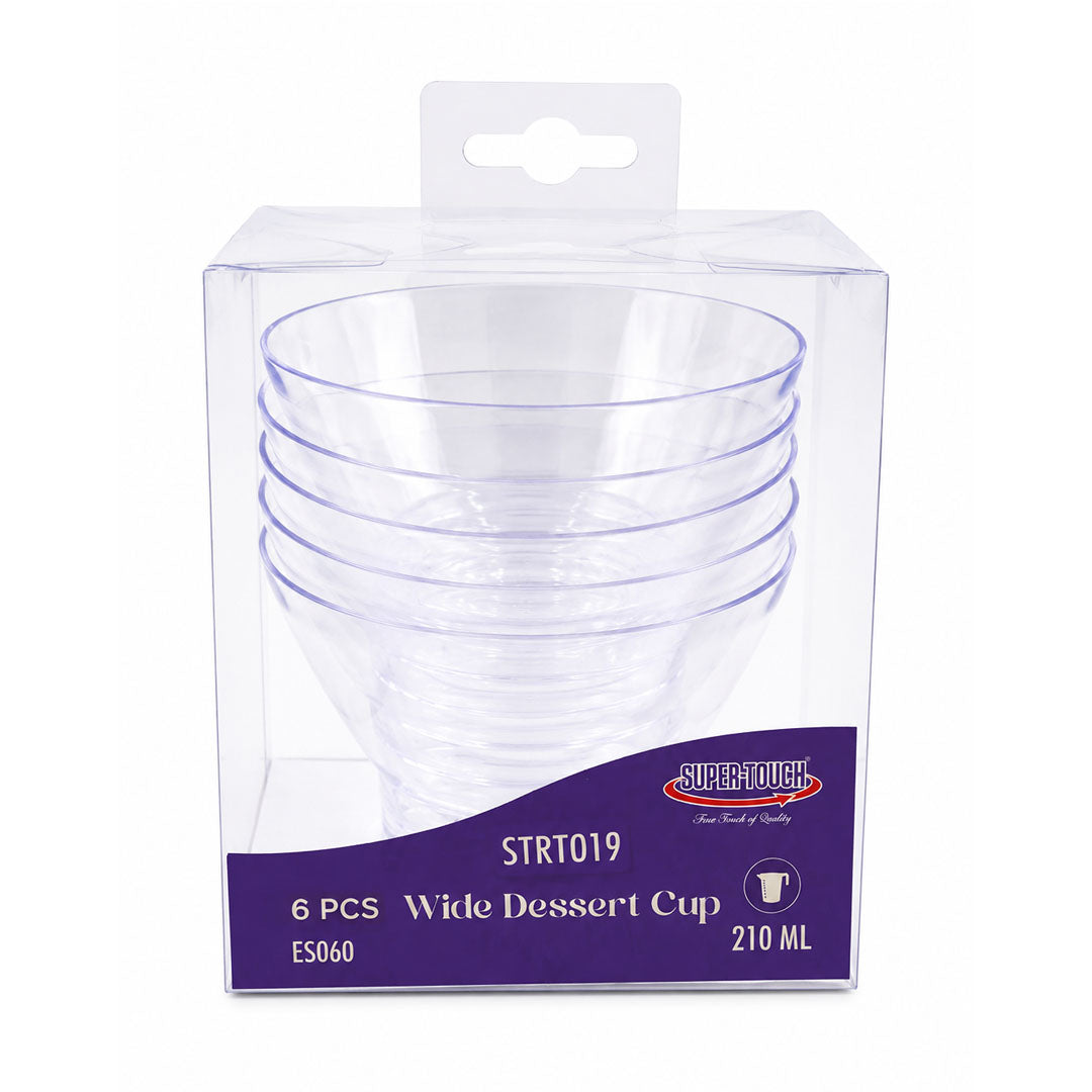 WIDE DESERT CUP 210 ML[ES060] 6PCS
