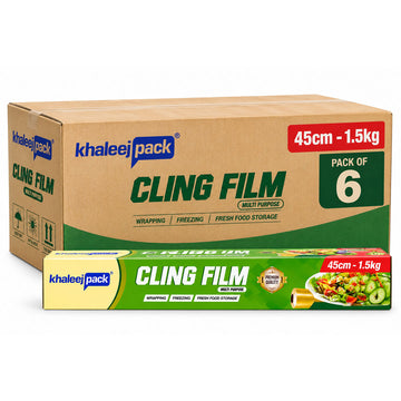 KP Cling Film 45CM | 1.5KG-Pack of 6