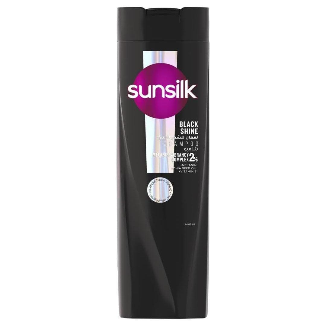 SunSilk Shampoo Stunning Black Shine 400ml