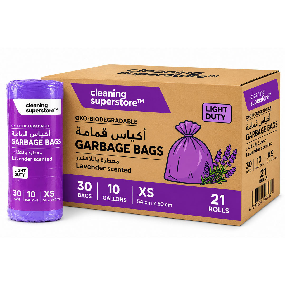 Garbage Bag Scented Lavender XS | 54X60CM | 21 Rolls (CTN)