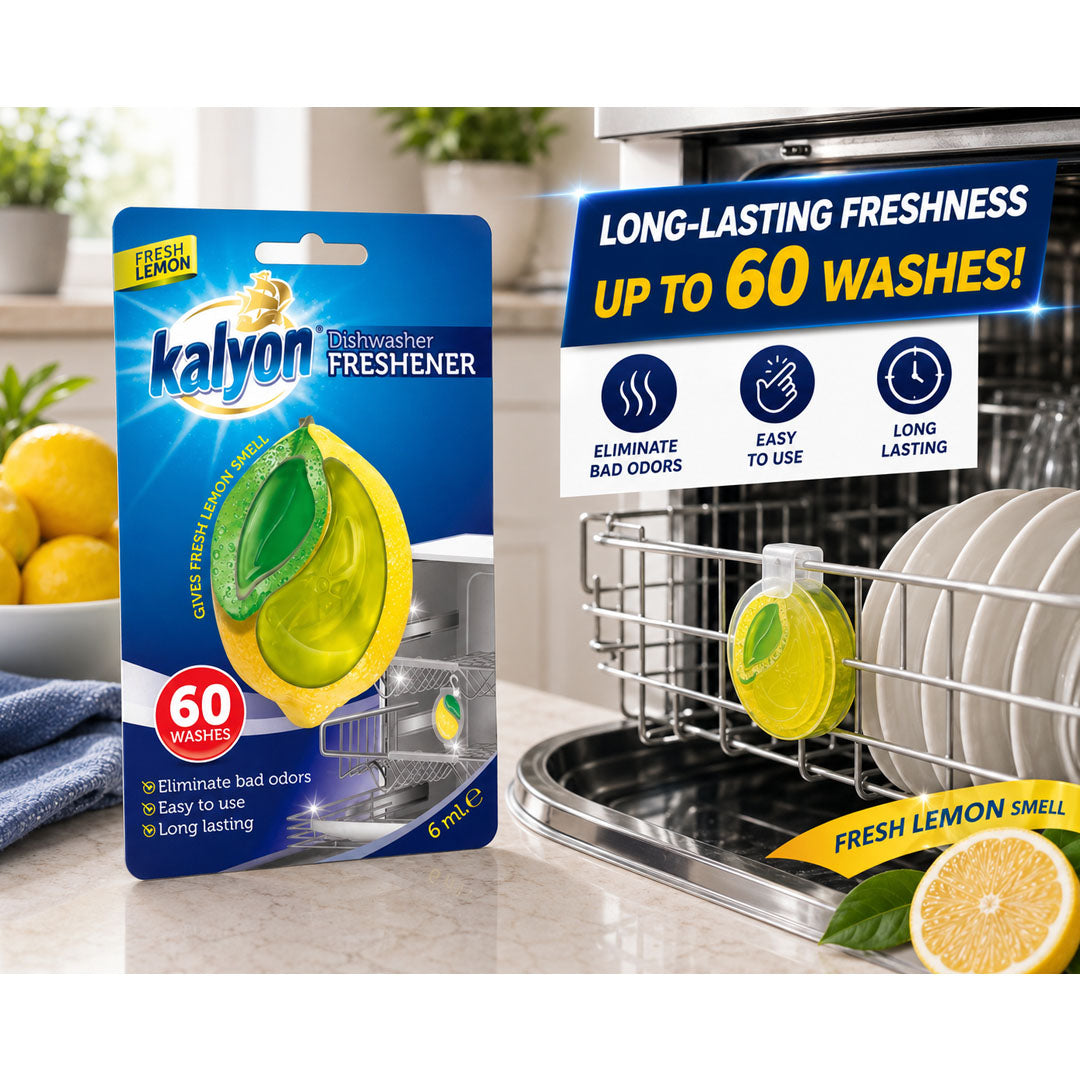 Kalyon Dishwasher Freshener Fresh Lemon 6ml
