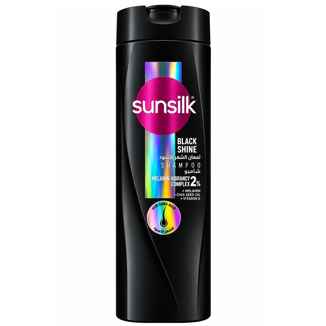 SunSilk Shampoo Stunning Black Shine 400ml