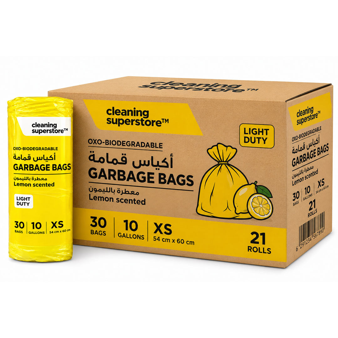Garbage Bag Scented Lemon XS | 54X60CM | 21 Rolls (CTN)