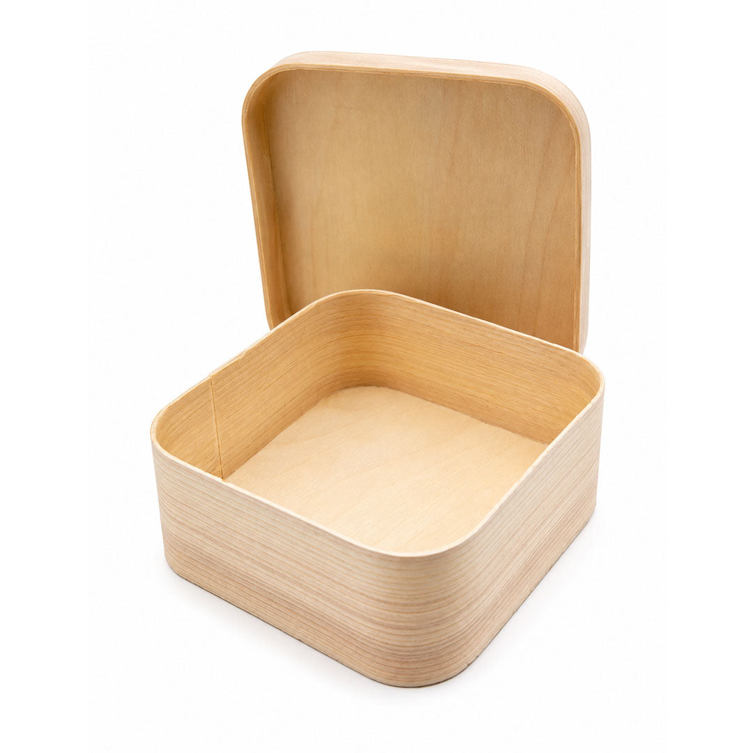 Wooden Square Box 10.7X4CM 10PCS