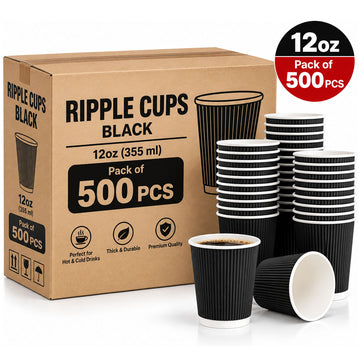 كوب تموج 12oz-عبوة من 1000