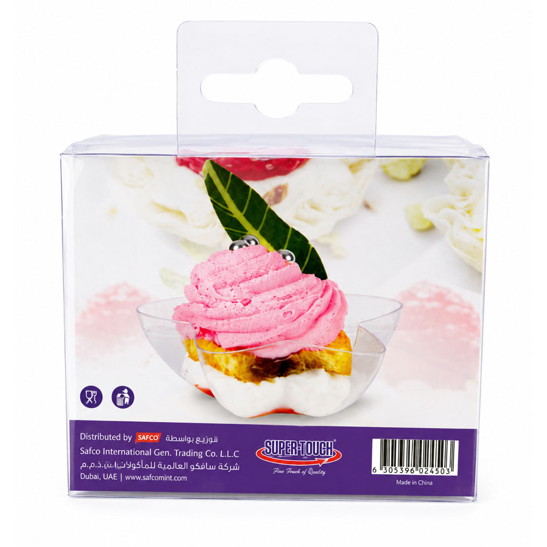 ST- DESERT CUPS 75ML(ES143)8.5X3.1CM 12PCS
