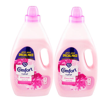 منعم الأقمشة كومفورت برائحة الزهور 2.9 لتر (عبوة مزدوجة)