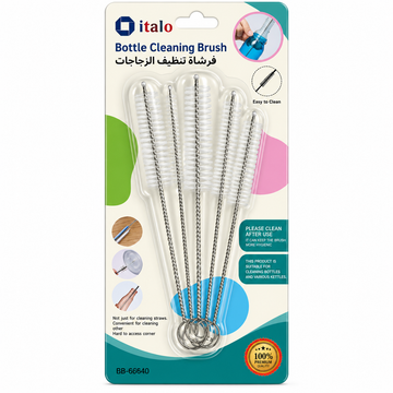 ITALO BOTTLE CLEANING BRUSH 4PC