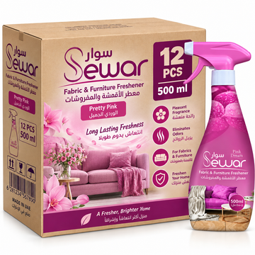 Sewar Fabric & Furniture Freshener 500ml Pretty Pink Pack of 12