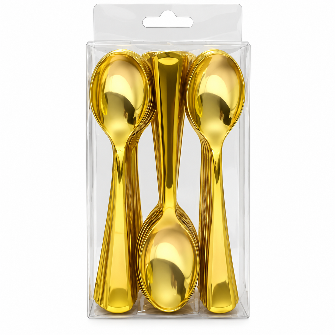 DISP. SPOON GOLD 24PCS