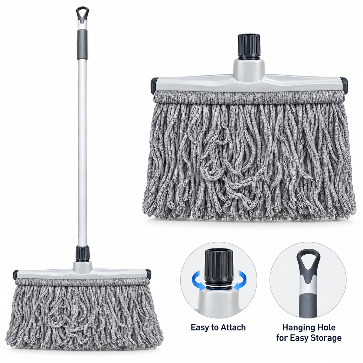 MOP WITH STICK 50CM