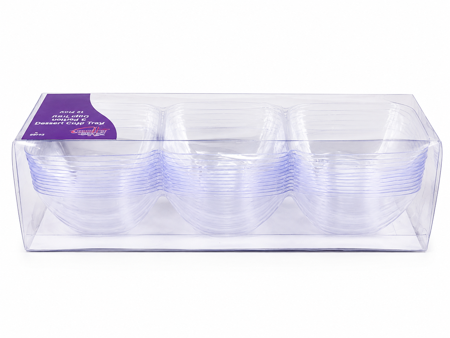 ST- RETAIL 3 PORTIN DESERT CUP TRY[ES140] 12PCS