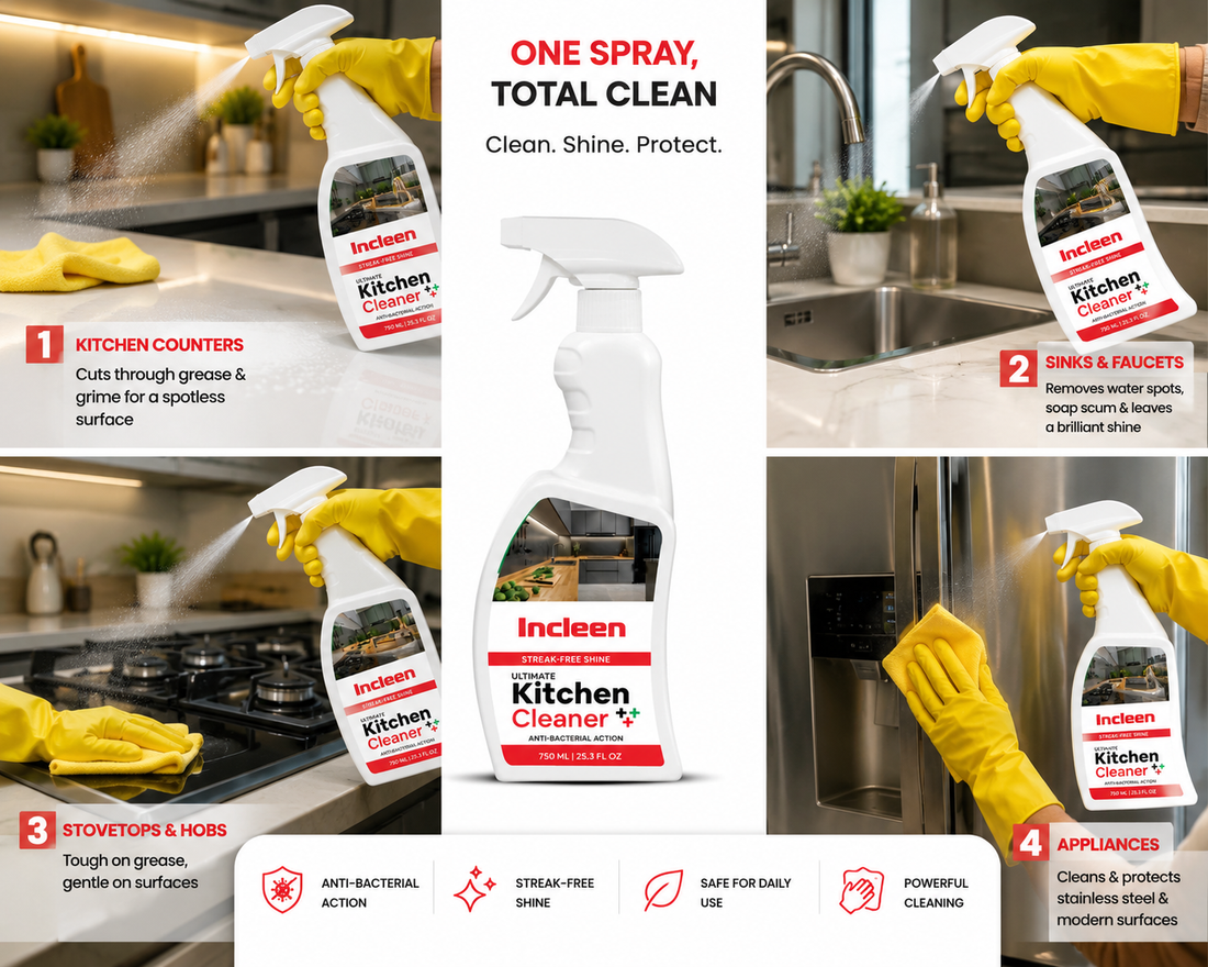 INCLEEN Kitchen Cleaner 750ML