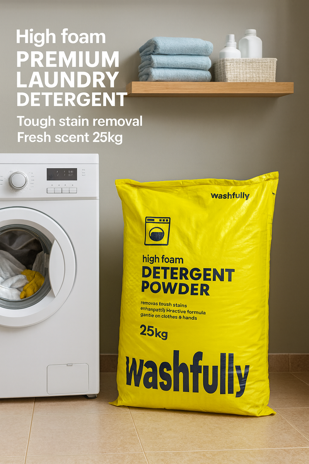 Washfully Detergent Powder 25KG