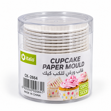 ITALO CUP CAKE MOULD 1X12  WO/LID