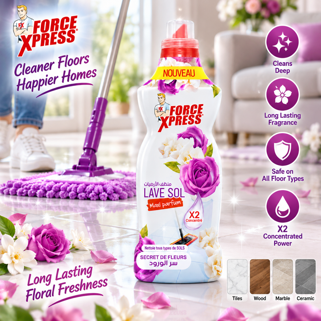 Force Xpress Floor cleaner