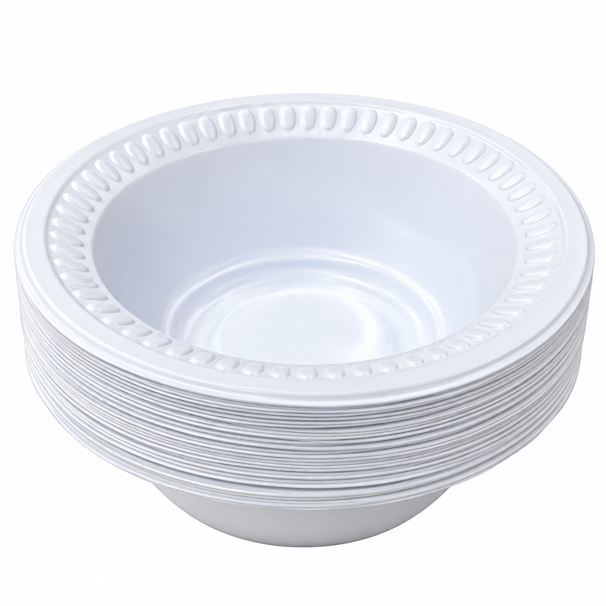 Round Plastic Bowl Small | 25 PCS