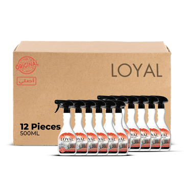 Loyal Fabric Refresher 500ML Sweet Love Fragrance | Pack of 12