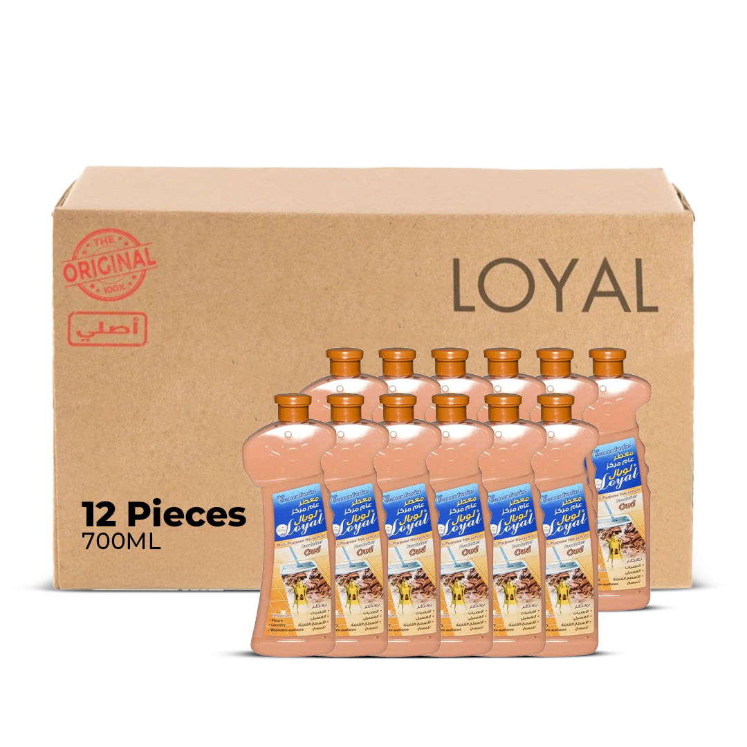 معطر جو منزلي متعدد الاستخدامات من لويال، ٧٠٠ مل، برائحة العود | عبوة من ١٢ قطعة