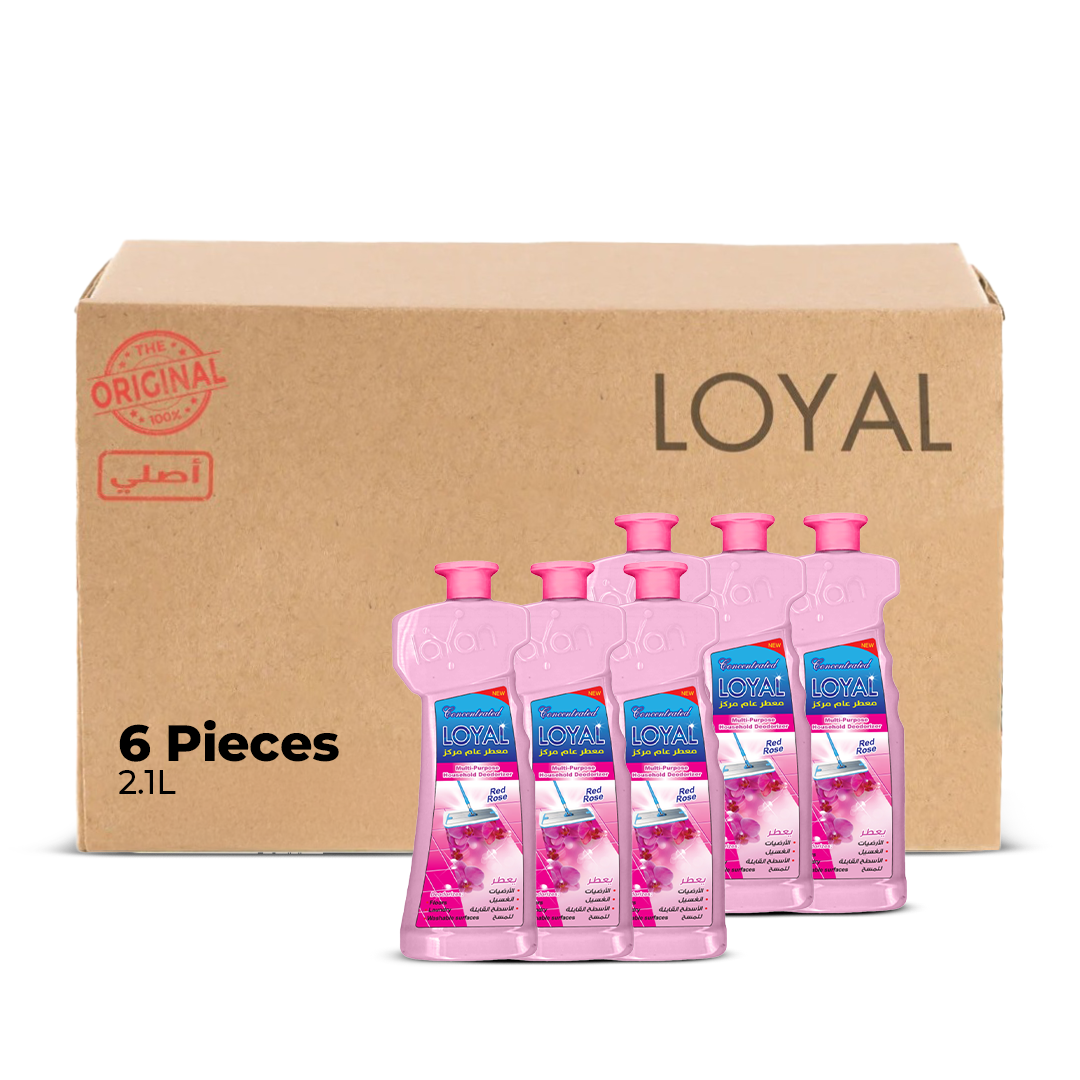 Loyal Multi Purpose Household 2.1L Red Rose | Pack of 6 (CTN)