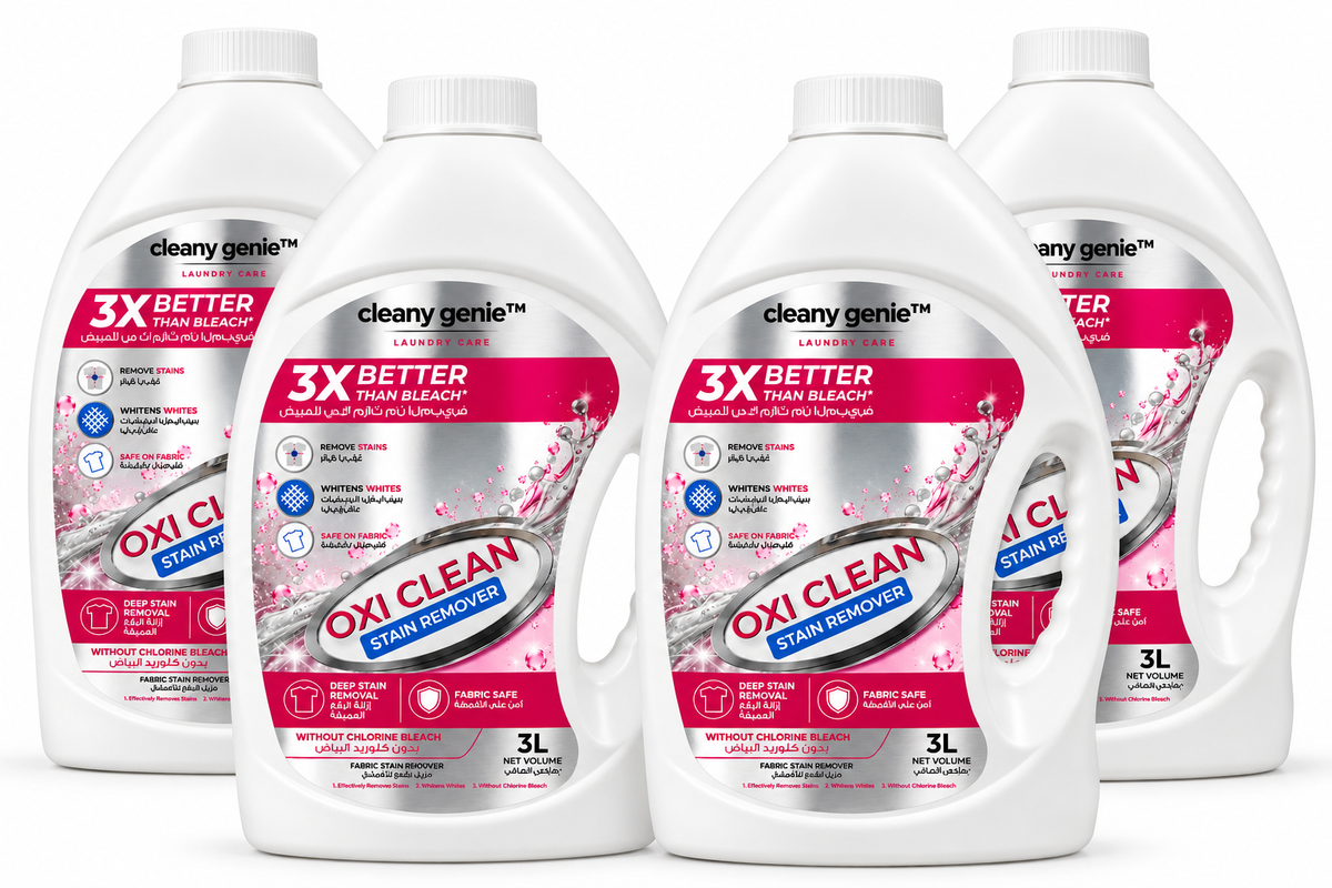 CG Oxi Clean Stain Remover White 3L-Pack of 4