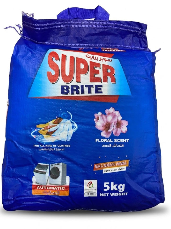 Super Brite 2 in 1 Laundry Detergent 5KG