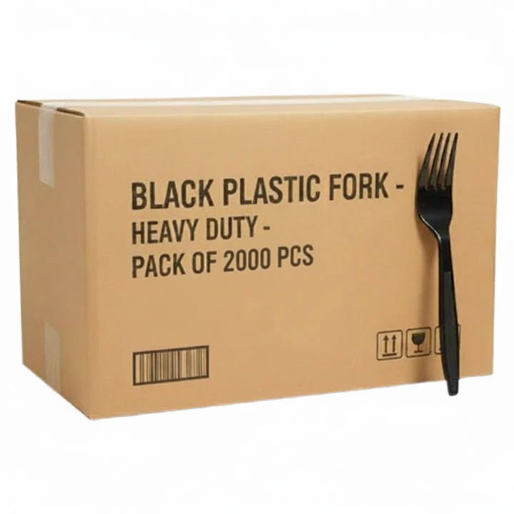 Fork HD BLACK-Pack of 2000 PP