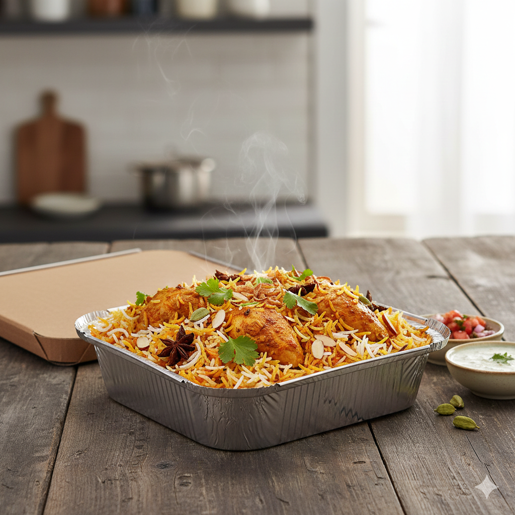 83241 Aluminum Container with Lids | Pack of 200 | CTN