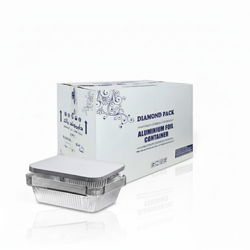 8389 Aluminum Container with Lids 890 CC | 1000 PCS (CTN)