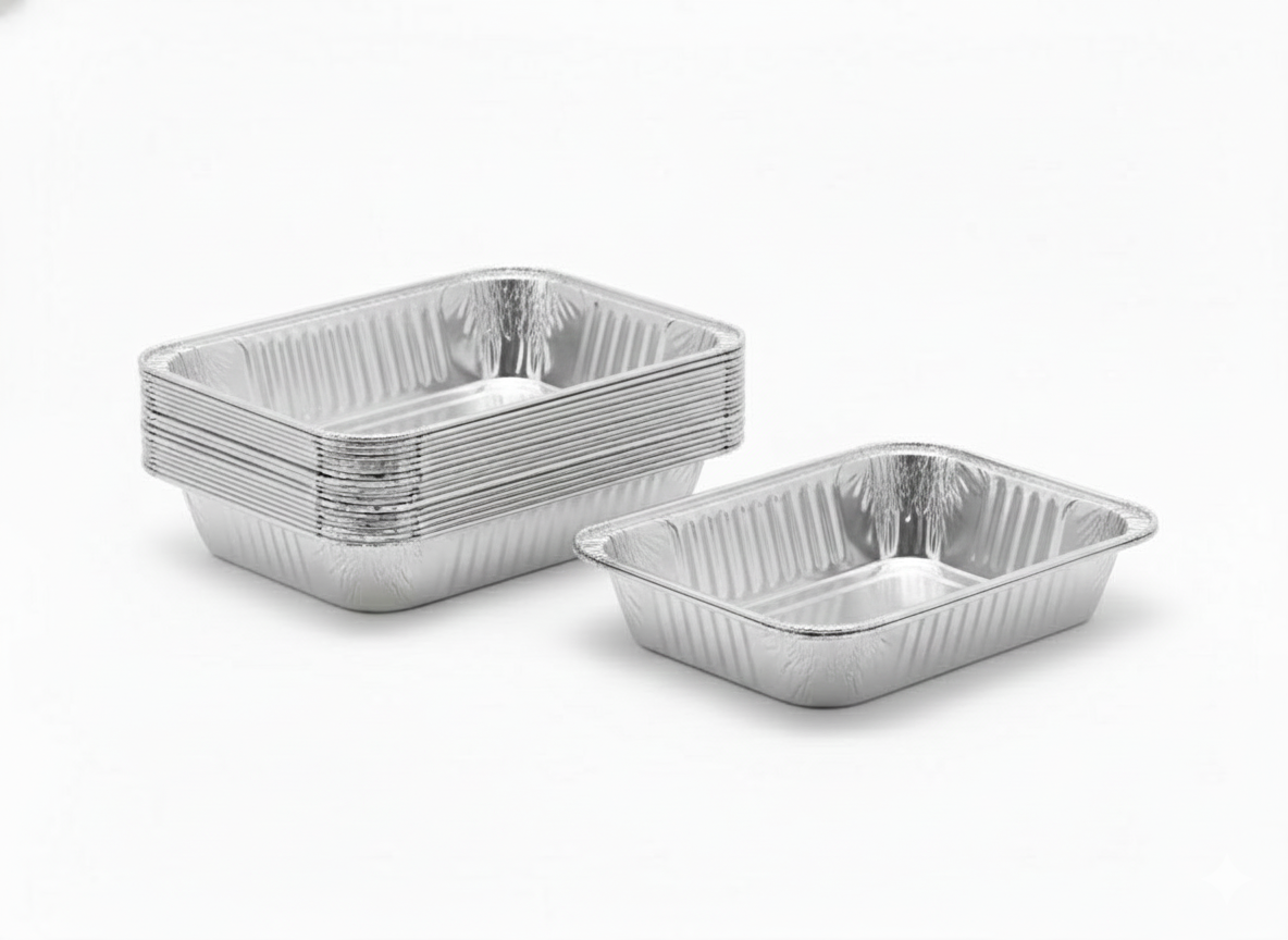 73365 Aluminum Container with Lids 3650 CC | 100 PCS (CTN)