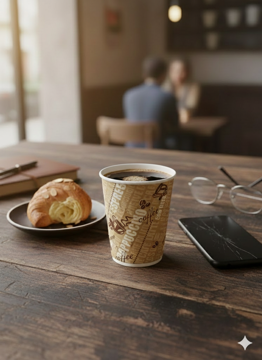 Paper Cup 4OZ Pack of 1000 Pcs