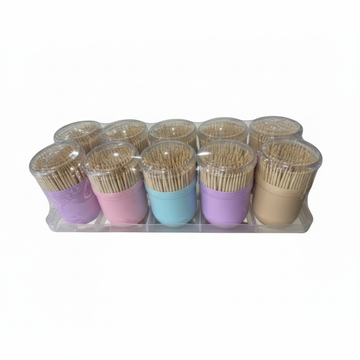 مجموعة أعواد أسنان مكونة من 10 قطع