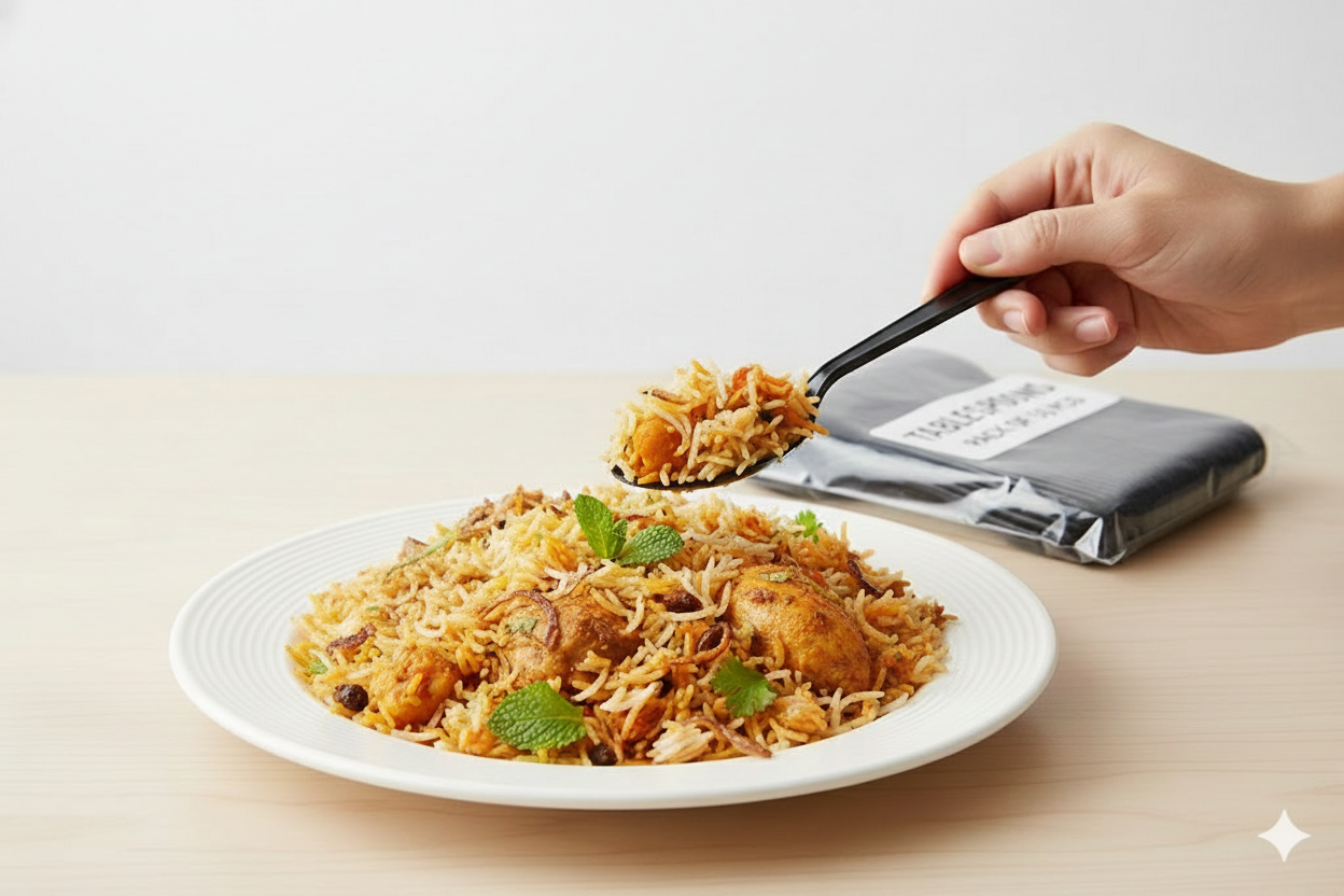 ملعقة HD سوداء 50 قطعة