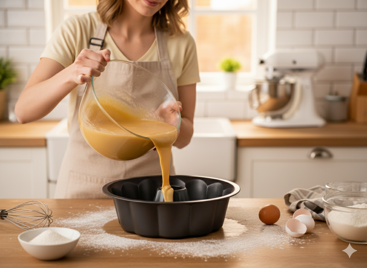 Metal Round Cake Mould 20 Cm