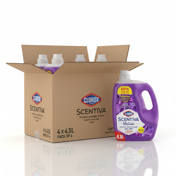 Clorox Scentiva 4.5L Tuscan Lavender   |   Pack of 4