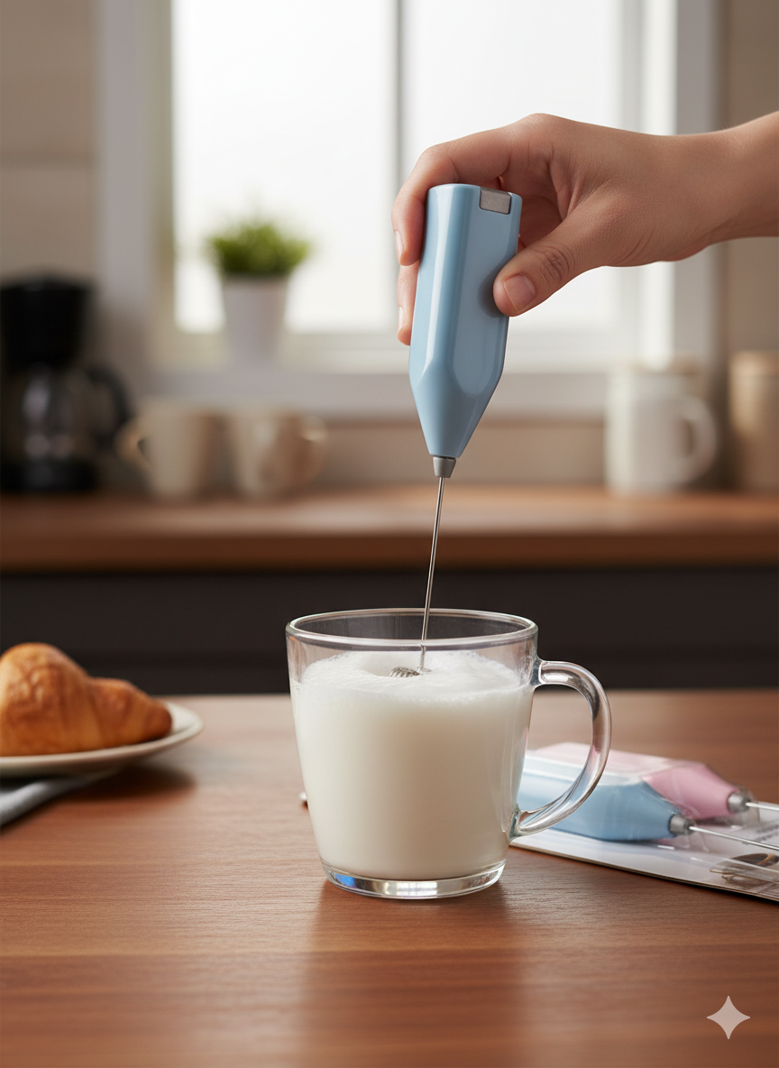 Electric Mixer Milk Frother Pack of 2