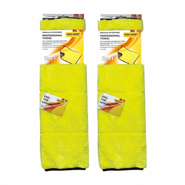 CLEANY GENIE Microfiber Cloth Luxury Car Towel -Pack Of 2