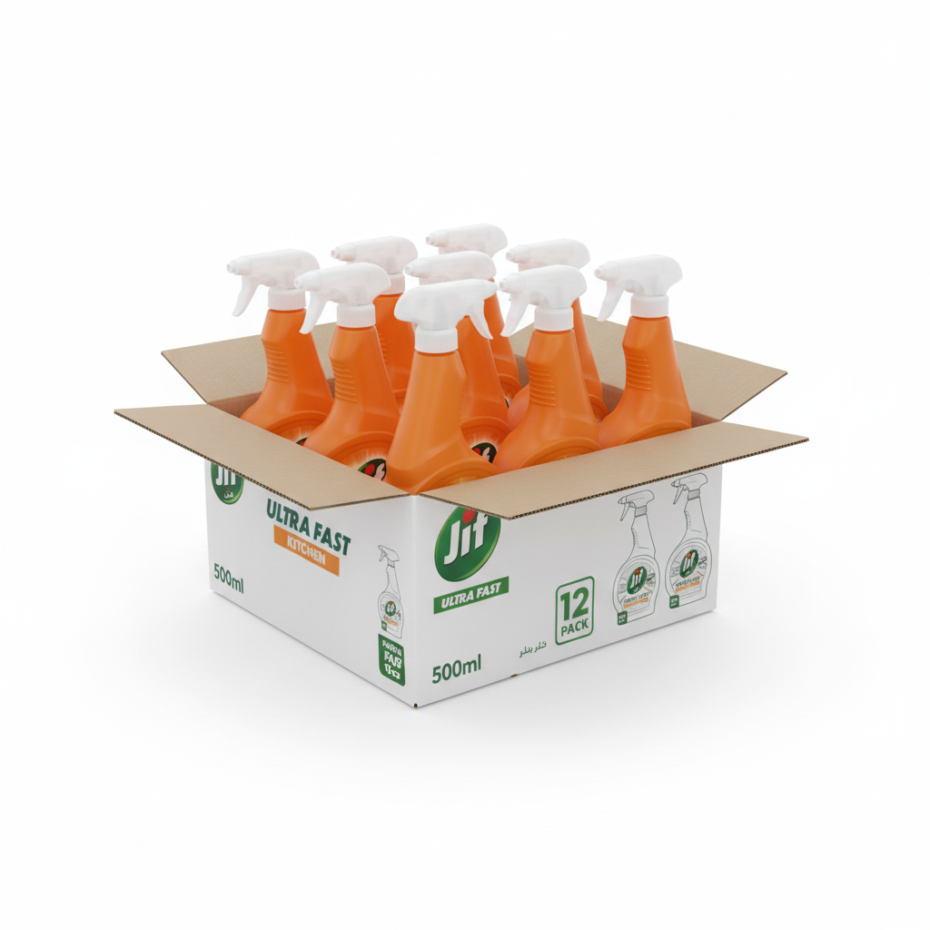 Jif Kitchen Cleaner Spray 500ML | Pack of 12