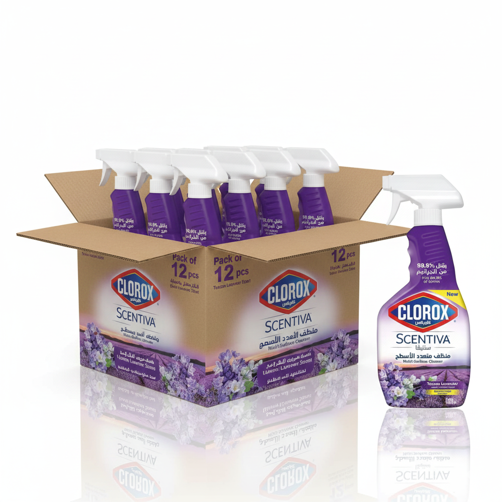 Clorox Scentiva 500ml Tuscan Lavender Pack of 12