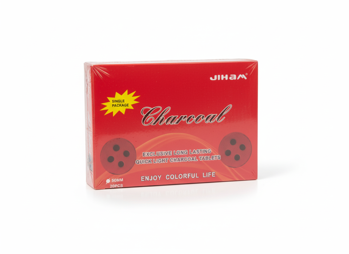 Charcoal Round 50MM