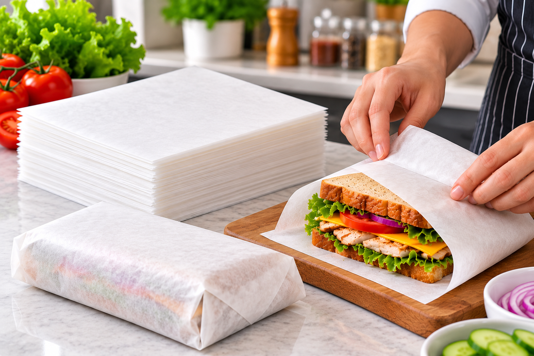 Sandwich Paper White 350PCS