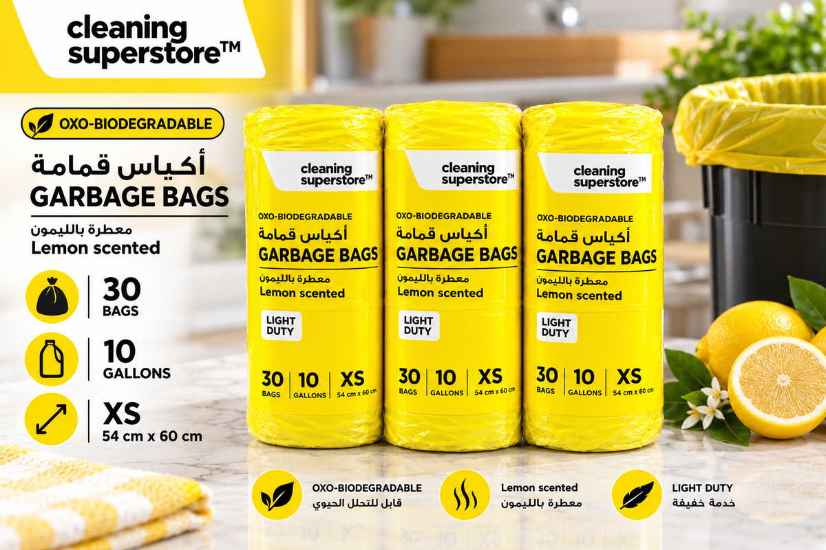 Garbage Bag Scented Lemon XS | 54X60CM | 21 Rolls (CTN)