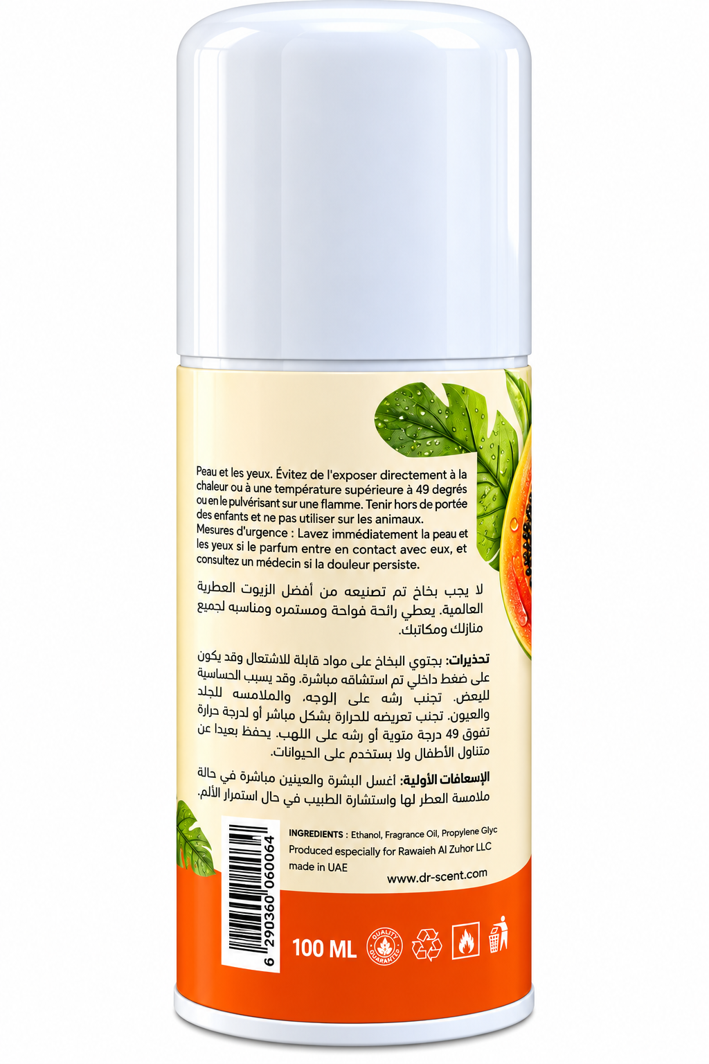 Dr Scent Aerosol Spray papaya 100ml