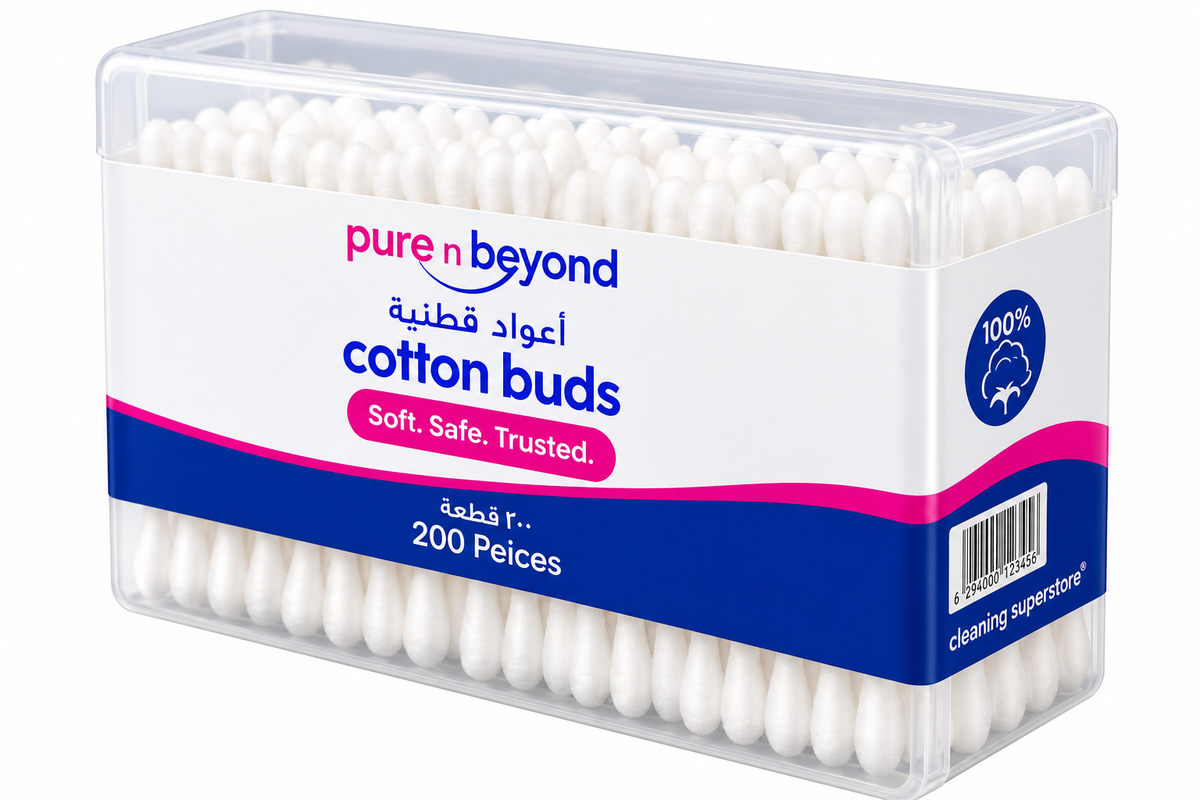 Pure n Beyond Cotton Buds 200pcs