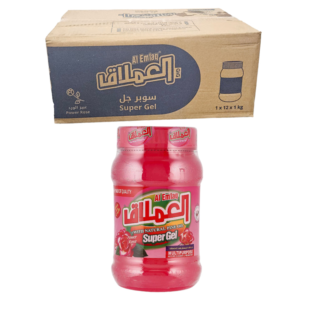 Al Emlaq Super Gel Power Rose 1KG |  Pack of 12