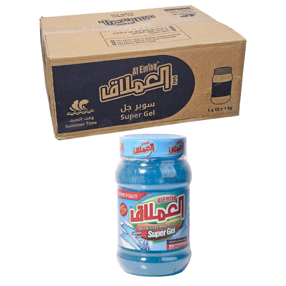 Al Emlaq Super Gel Summer Time 1KG |  Pack of 12
