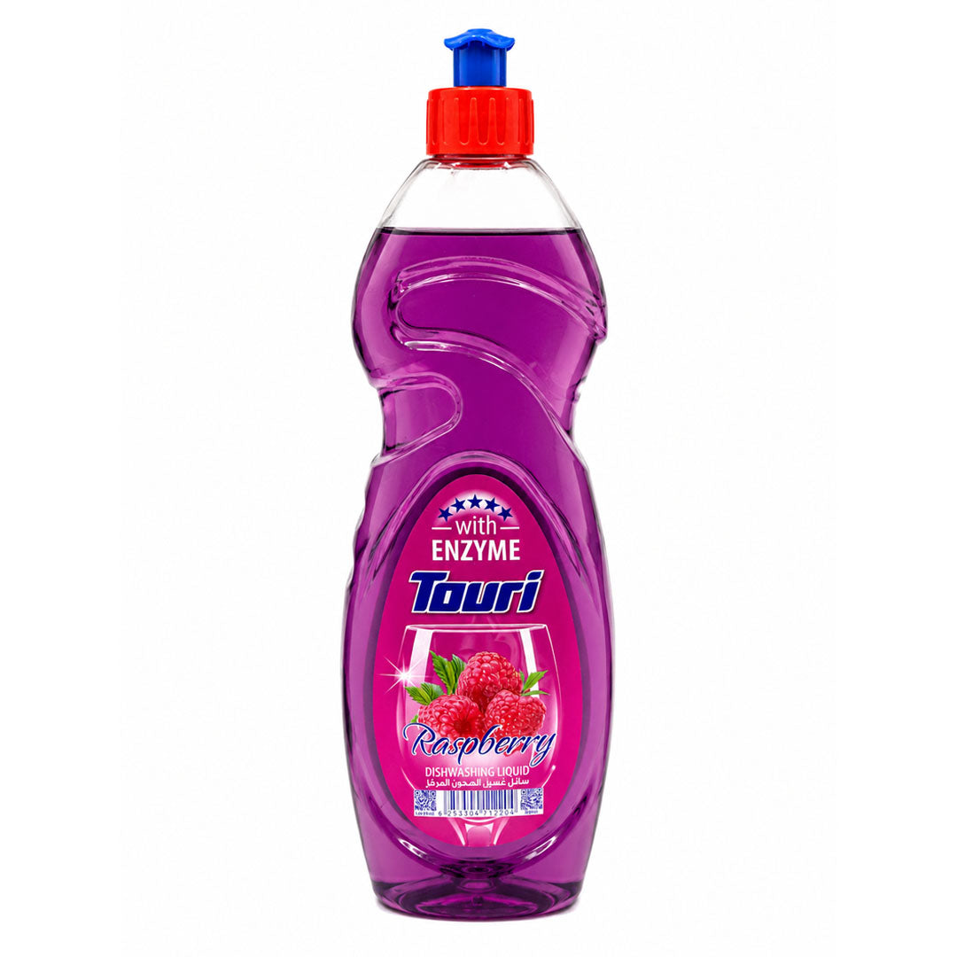 Touri  Dishwashing Liquid 600 ml Raspberry enzyme