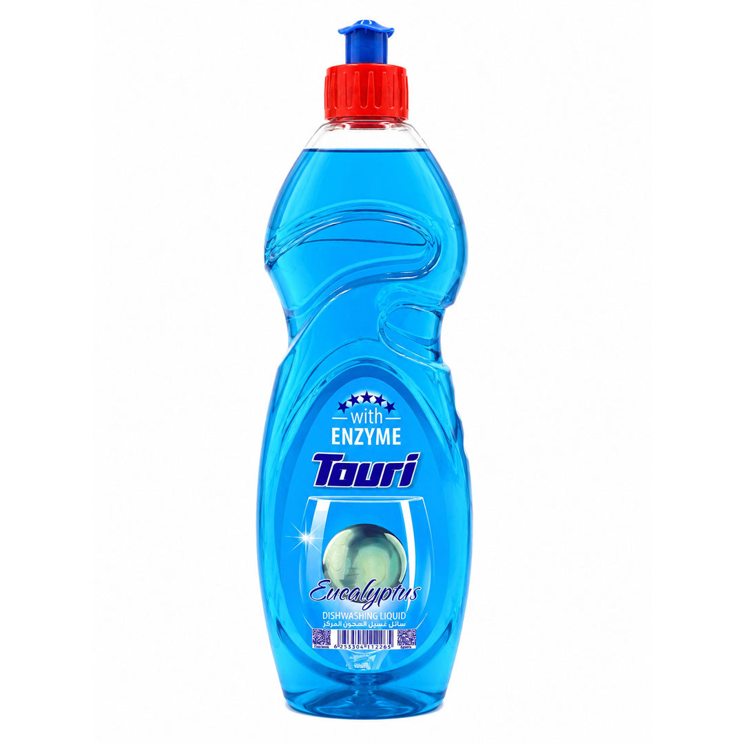 Touri Liquid Dishwash 600 ml Enzyme ( Eucalyptus)