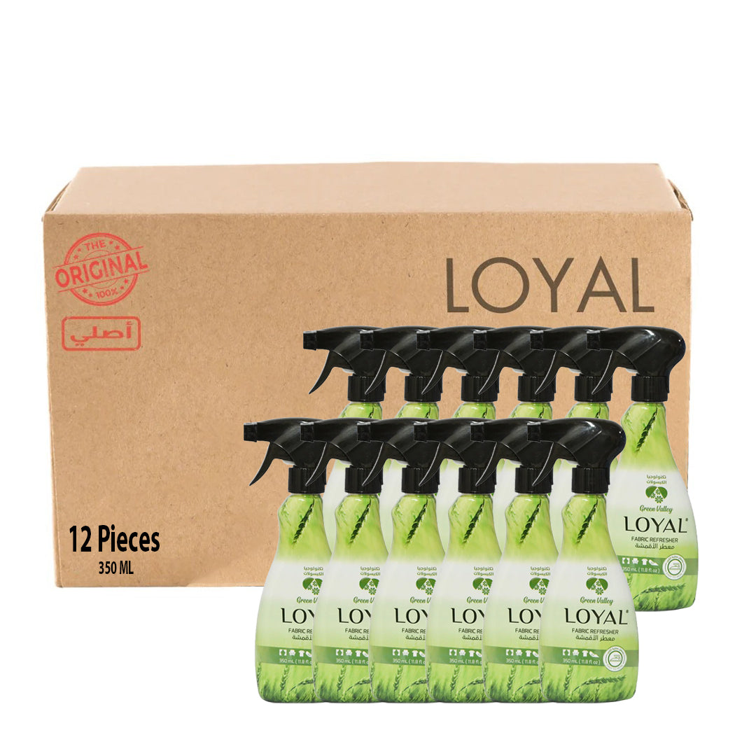 Loyal Fabric Refresher 350ML Green Valley-Pack of 12